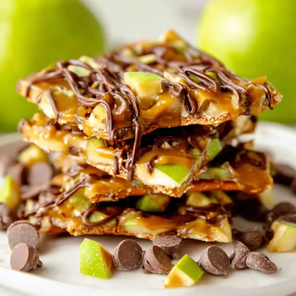 Caramel Apple Bark Recipe - Recipe Image
