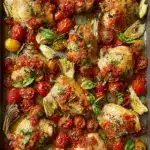 Sheet Pan Pesto Chicken Recipe