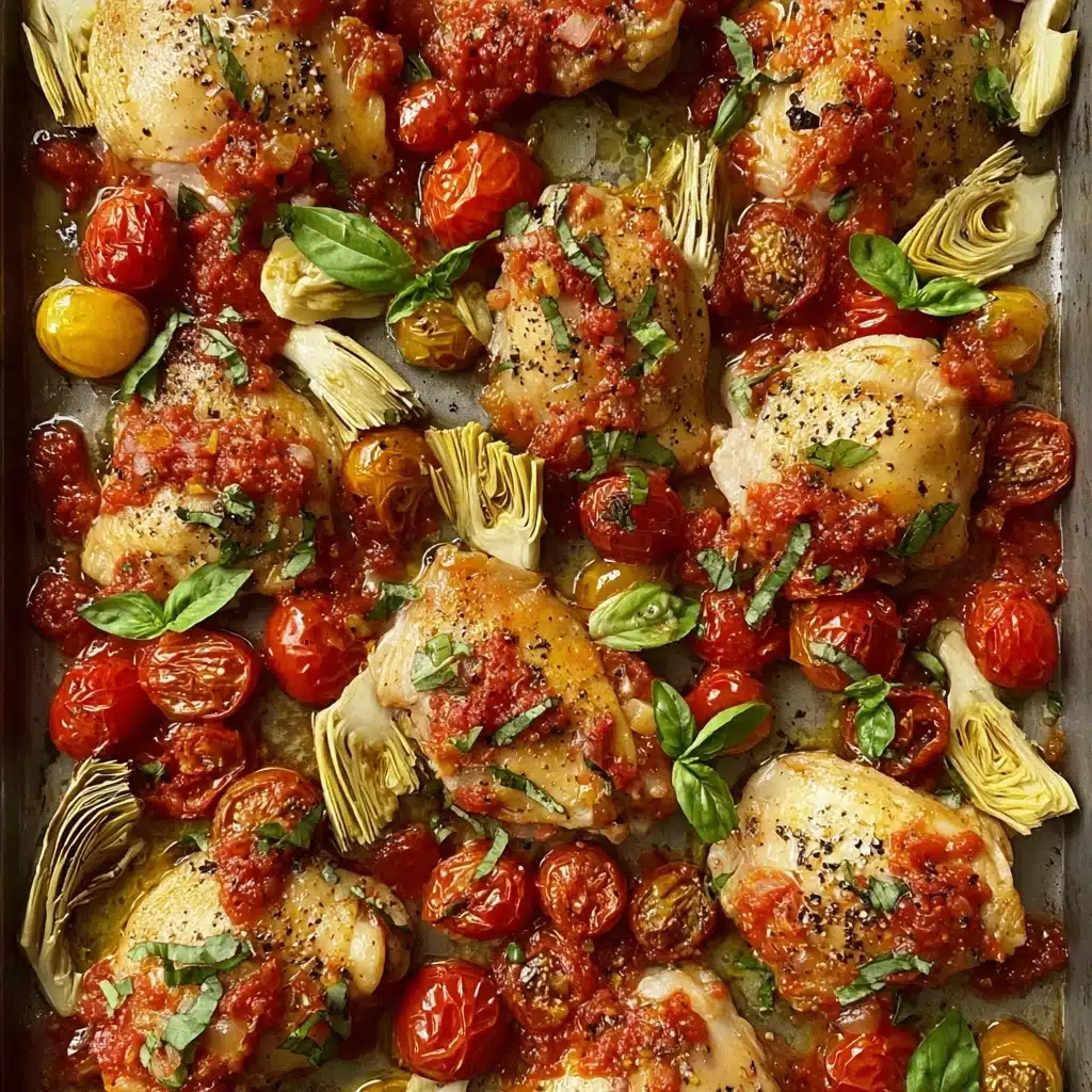 Sheet Pan Pesto Chicken Recipe - Recipe Image