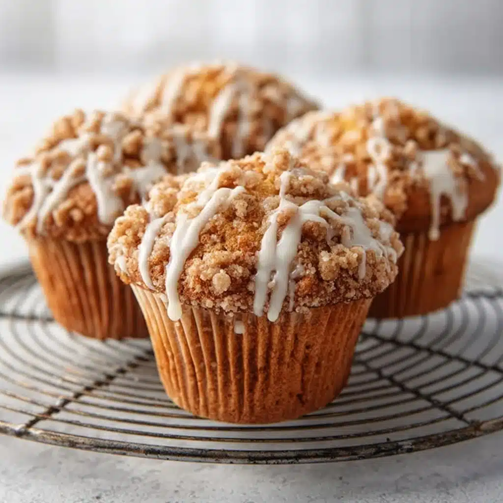 Small Batch Apple Pumpkin Streusel Muffins Recipe - Recipe Image