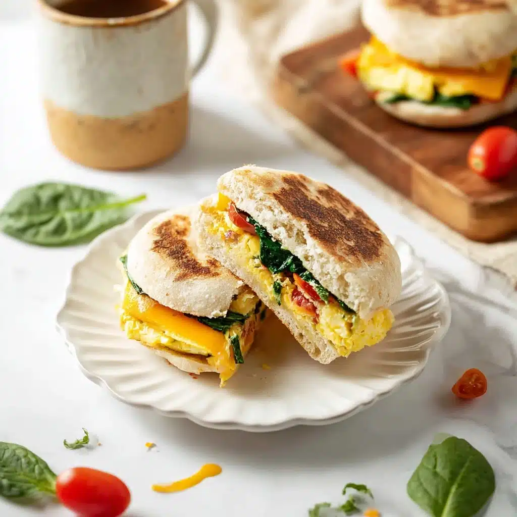 Healthy Breakfast Sandwich (A make-ahead recipe) Recipe - Recipe Image