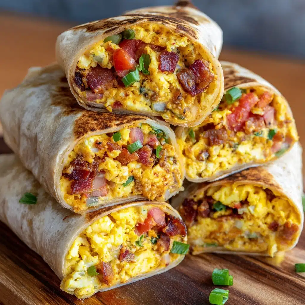 Breakfast Burrito Wraps Recipe - Recipe Image