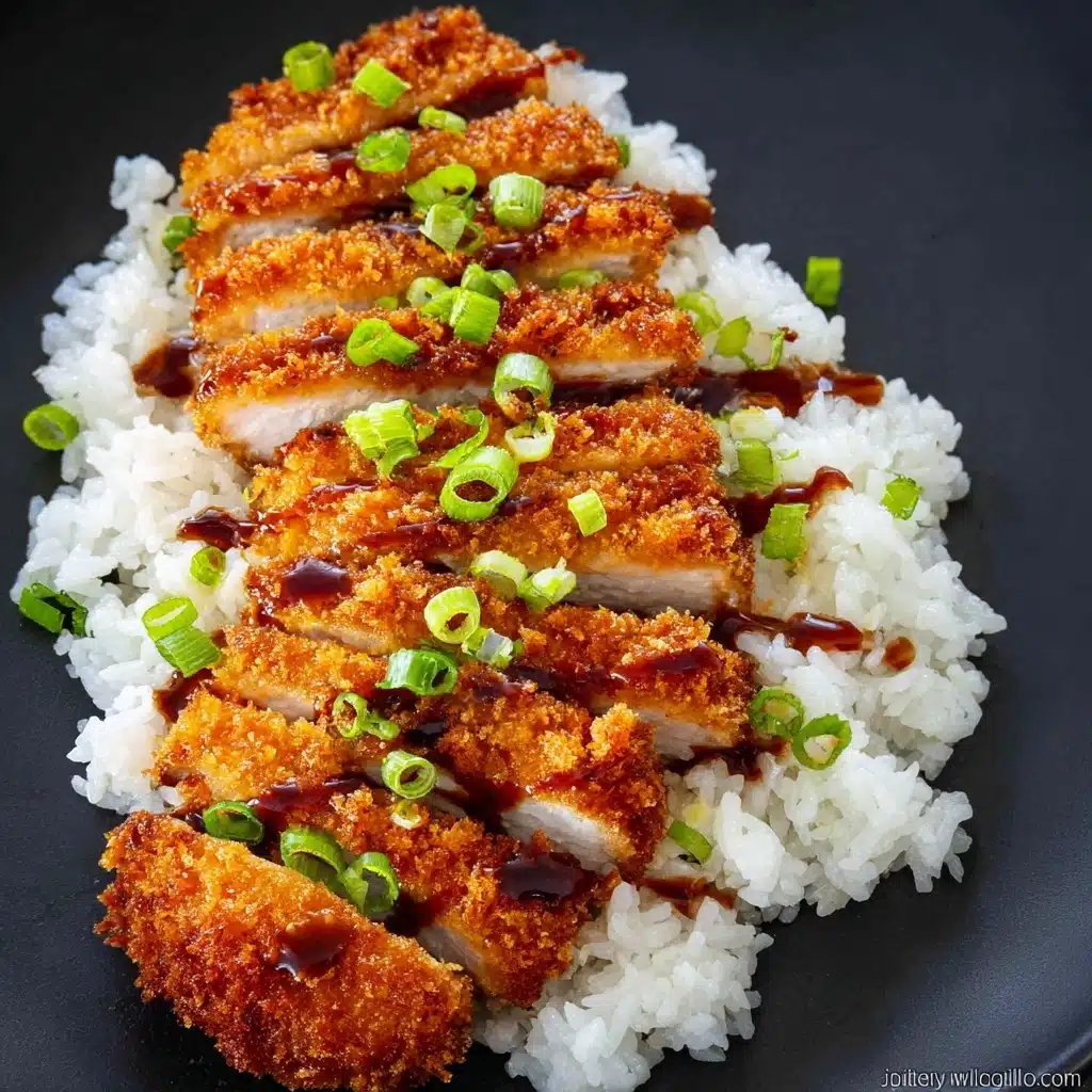 Crispy Authentic Chicken Katsu with Homemade Tonkatsu Sauce Recipe - Recipe Image