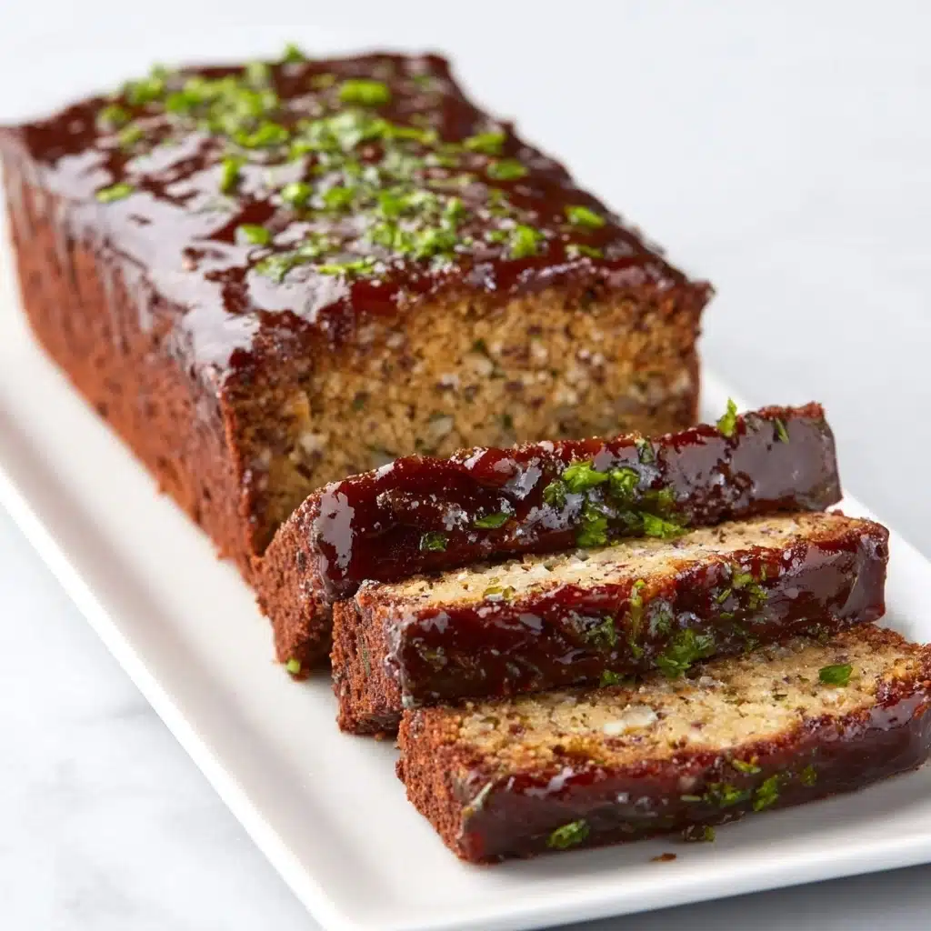 Black Bean “Meatloaf” With Oats – High-Protein Vegan Twist Recipe - Recipe Image