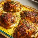 Melt In Your Mouth Chicken Recipe (Creamy, Juicy, Golden) Recipe