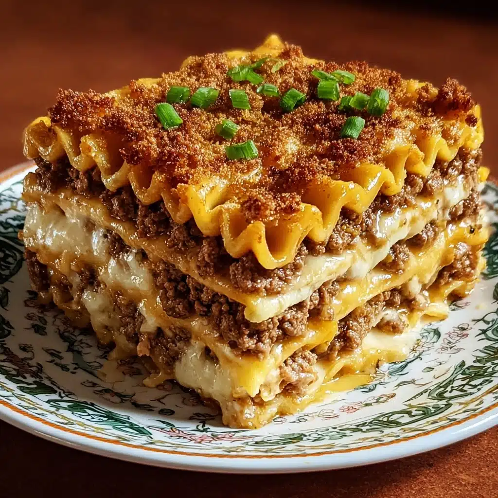 Big Mac Casserole Recipe - Recipe Image