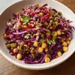 Red Cabbage Pomegranate Salad Recipe