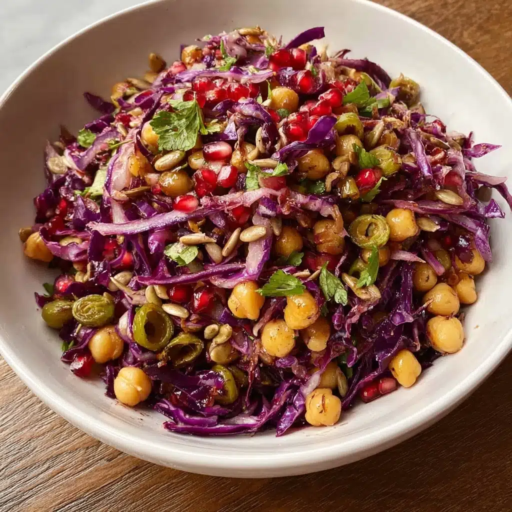 Red Cabbage Pomegranate Salad Recipe