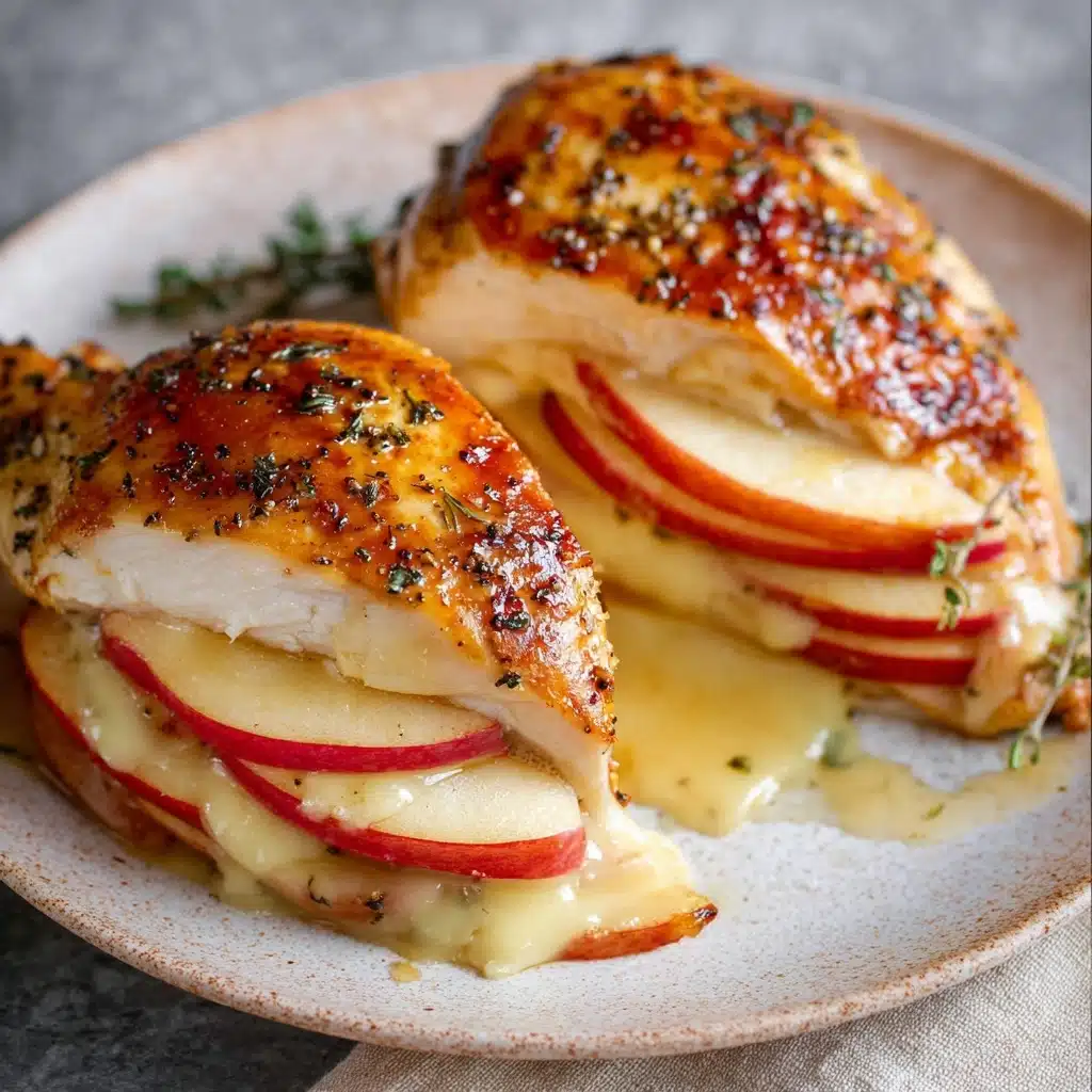 Apple and Brie Stuffed Chicken Breast Recipe - Recipe Image