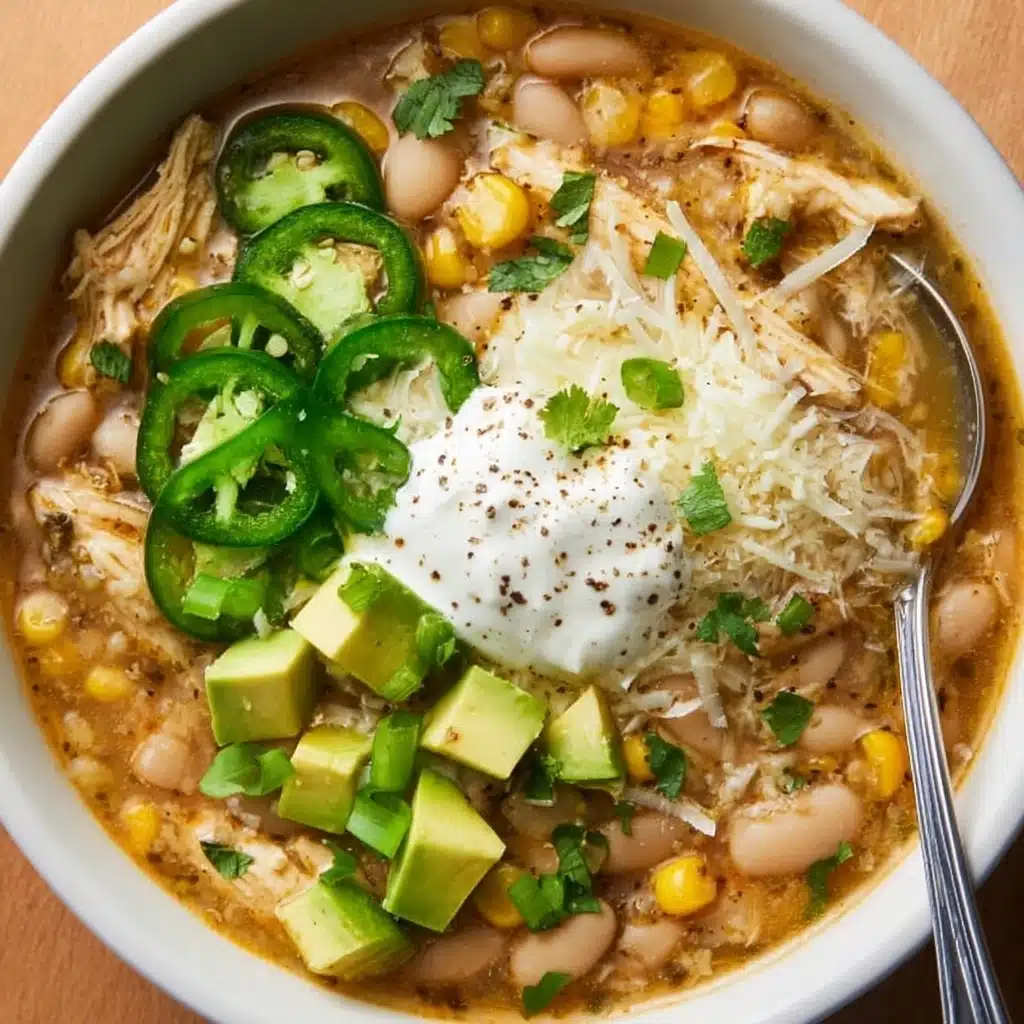 White Bean Chili Recipe - Recipe Image