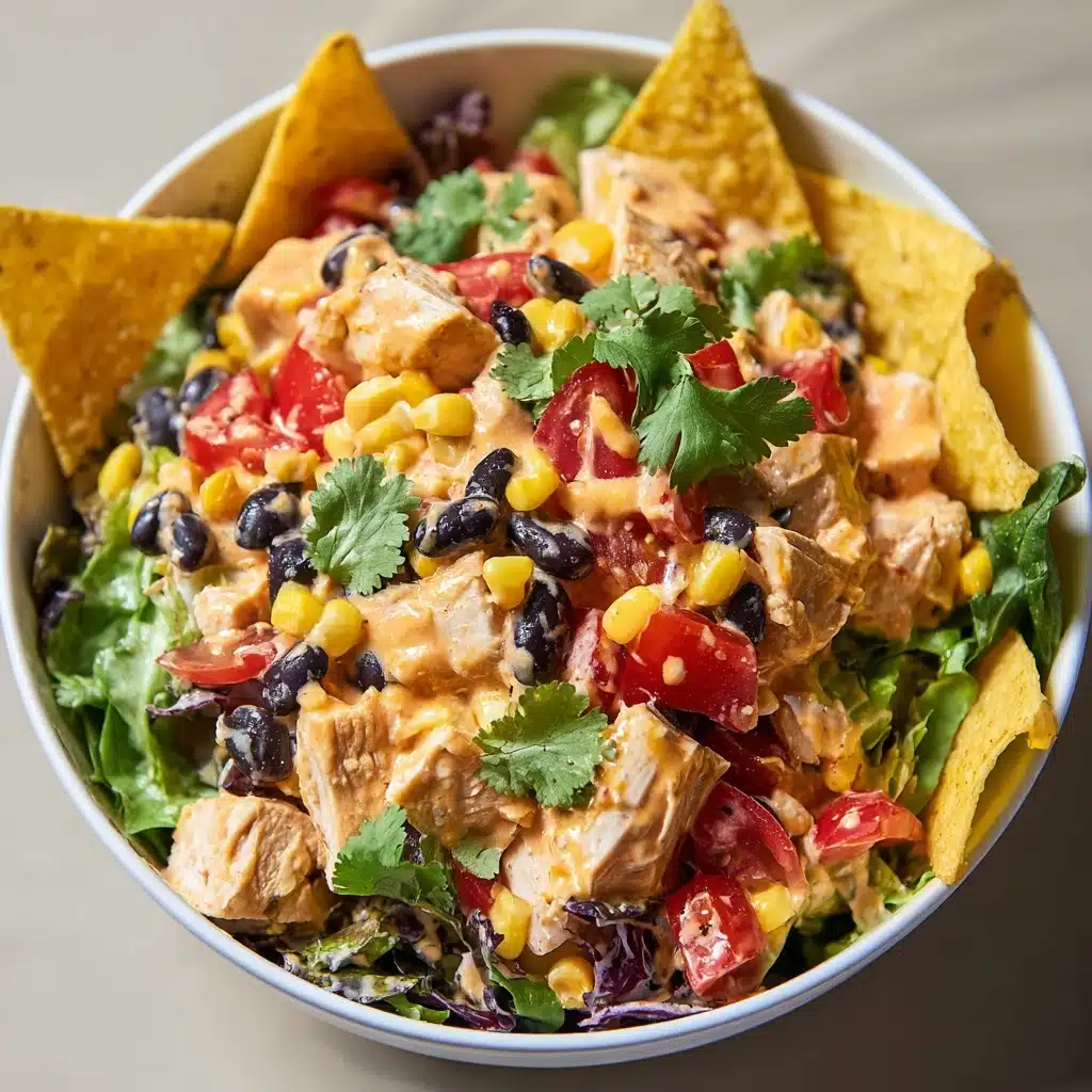 Zesty Southwest Chicken Salad Recipe - Recipe Image