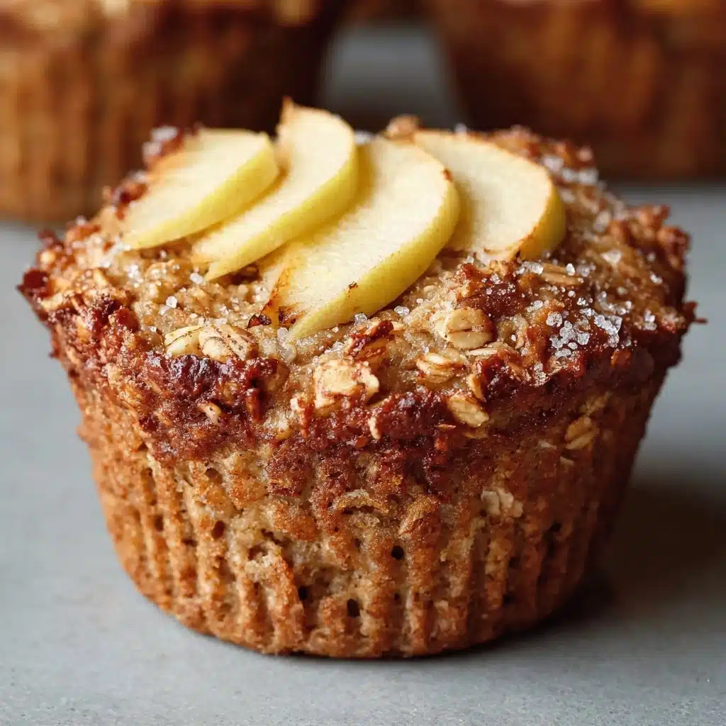 Tasty Baked Apple Cinnamon Oatmeal Cups Recipe - Recipe Image
