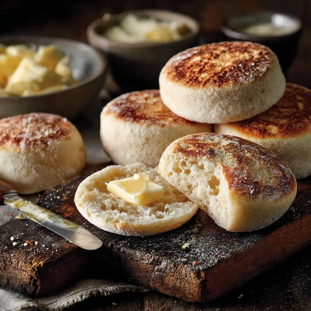 Traditional English Muffins Recipe - Recipe Image