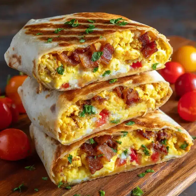 Breakfast Burrito Wraps Recipe