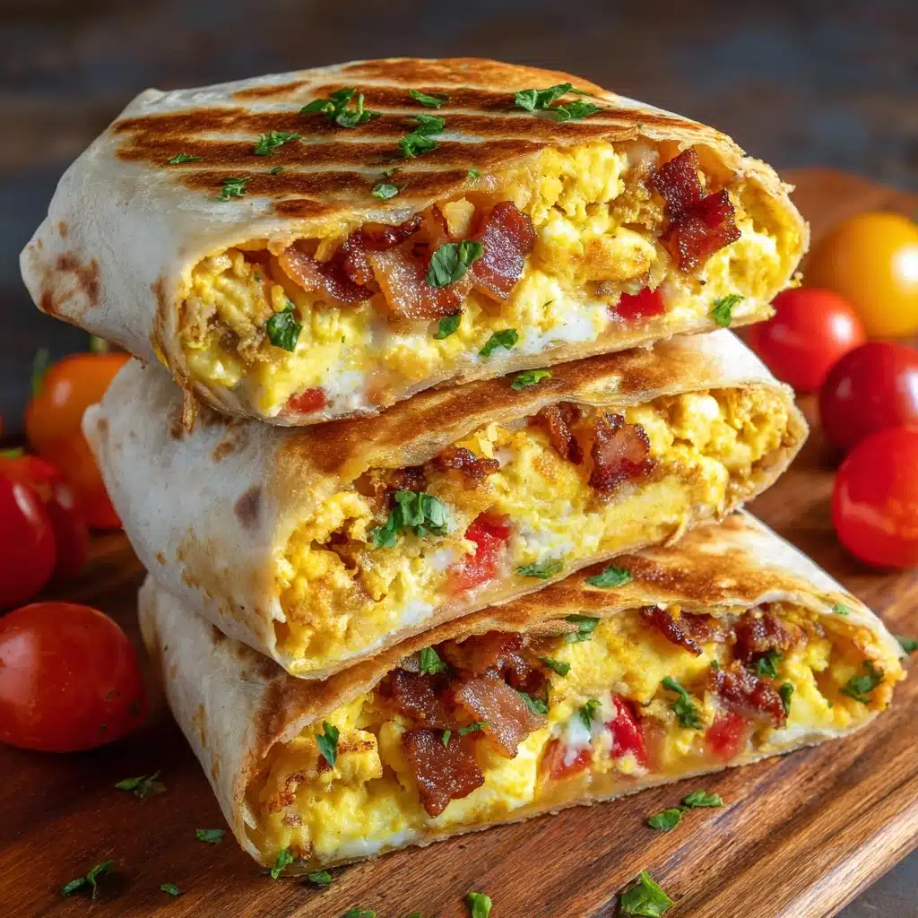 Breakfast Burrito Wraps Recipe - Recipe Image