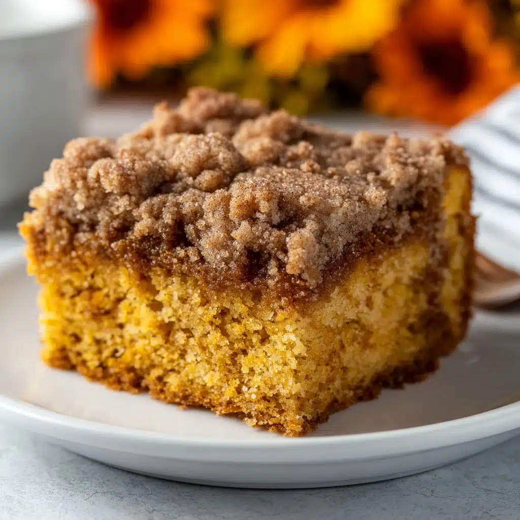 Pumpkin Coffee Cake Recipe