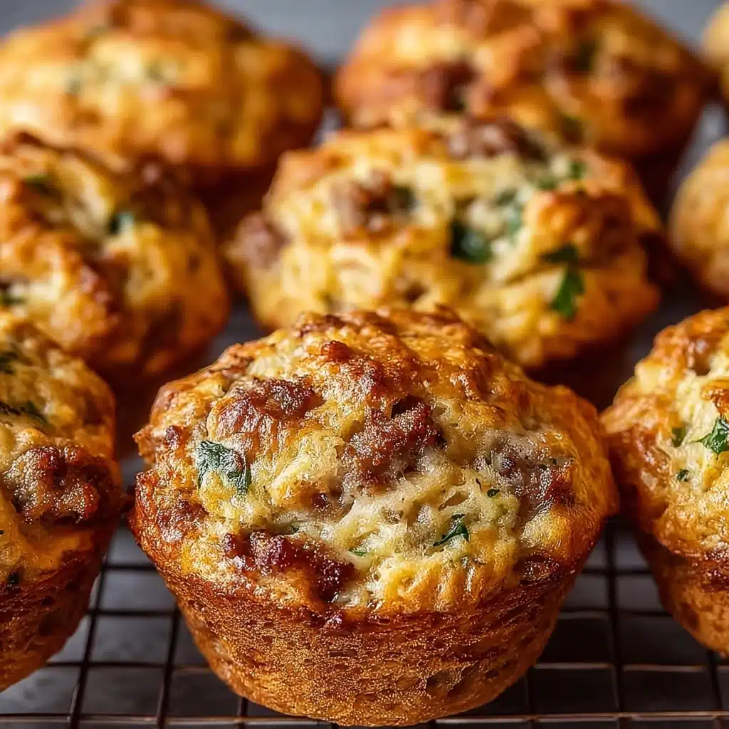 Sausage Breakfast Muffins Recipe - Recipe Image