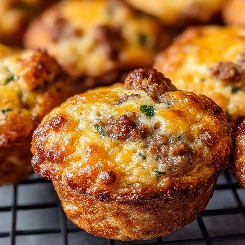 Sausage Breakfast Muffins Recipe - Recipe Image