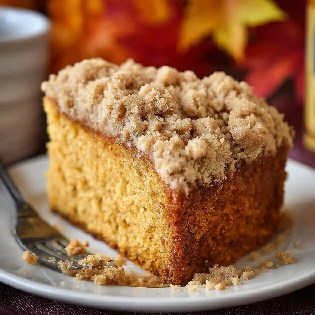 Pumpkin Sour Cream Coffee Cake Recipe - Recipe Image