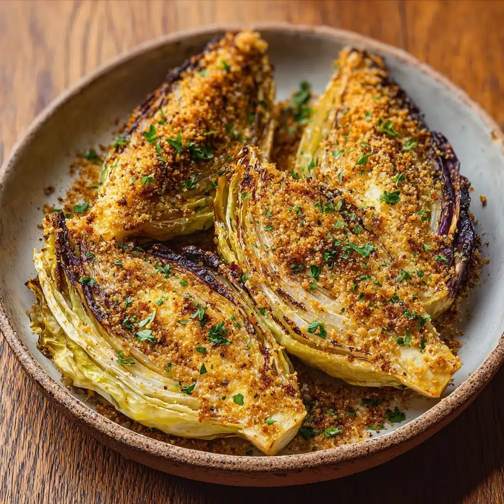 Miso Butter Roasted Cabbage Wedges Recipe