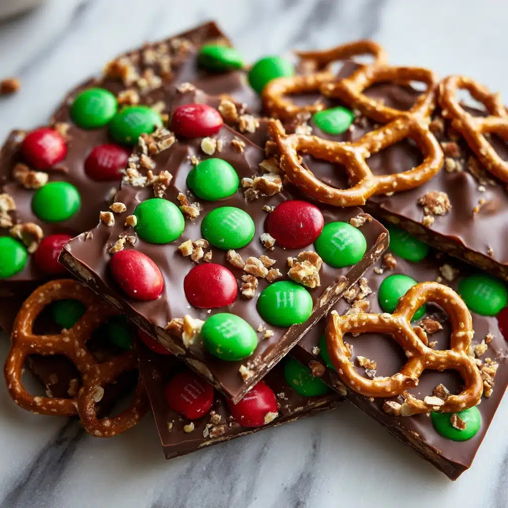 Christmas M&M Bark Recipe