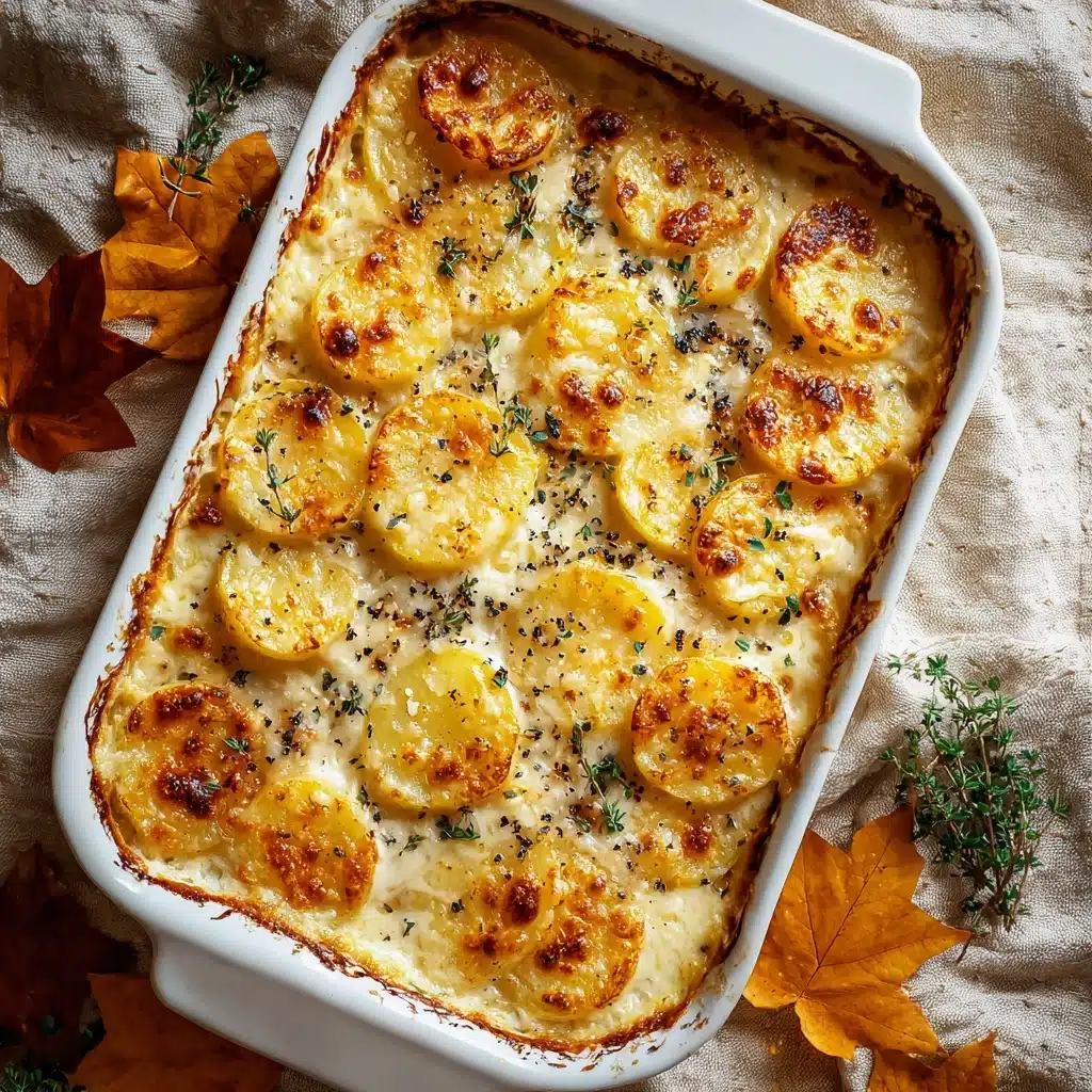 Cheesy Scalloped Potatoes Recipe