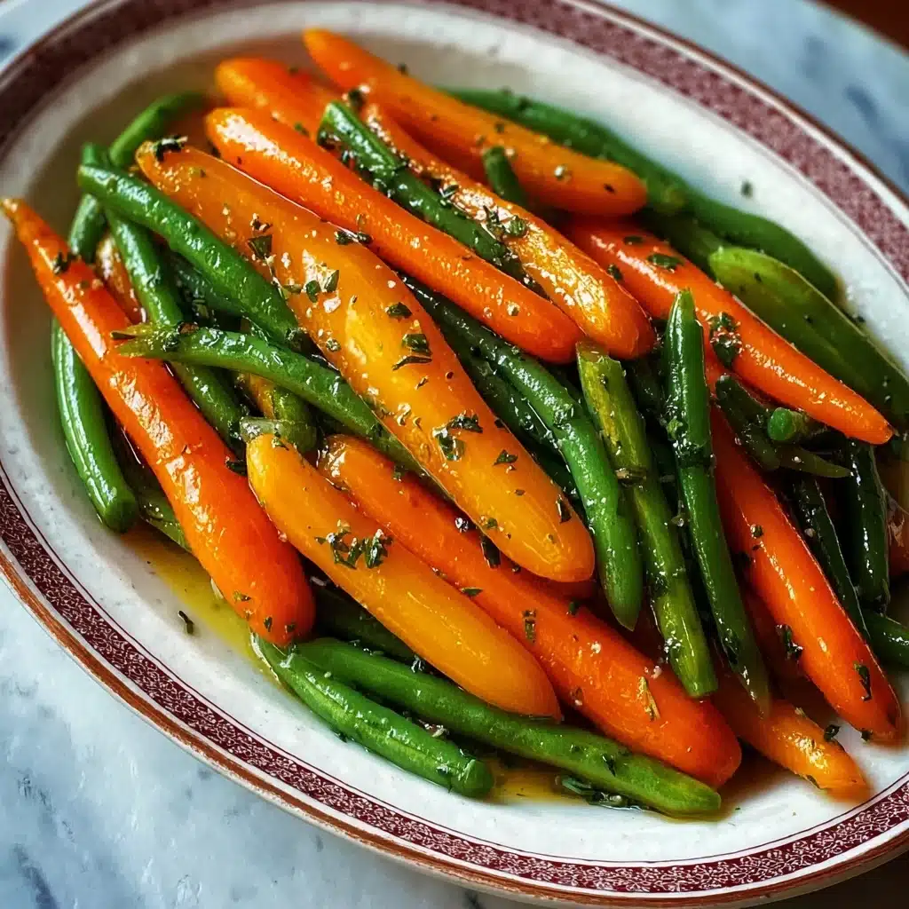 Honey Glazed Carrots & Green Beans Recipe - Recipe Image