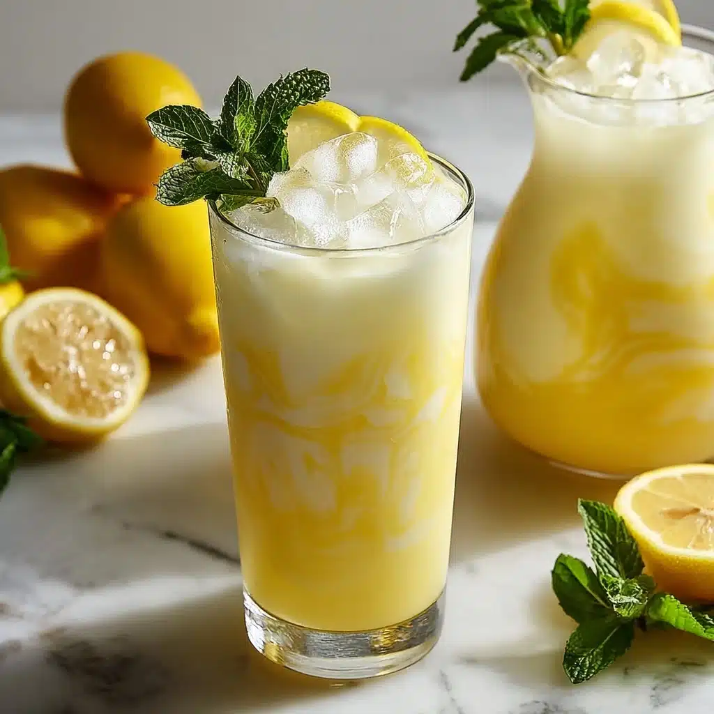 Condensed Milk Lemonade Refreshing and Easy Recipe - Recipe Image