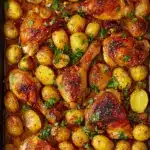 One Pan Chicken and Potatoes Recipe