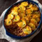 Cheesy Ground Beef and Potatoes Recipe