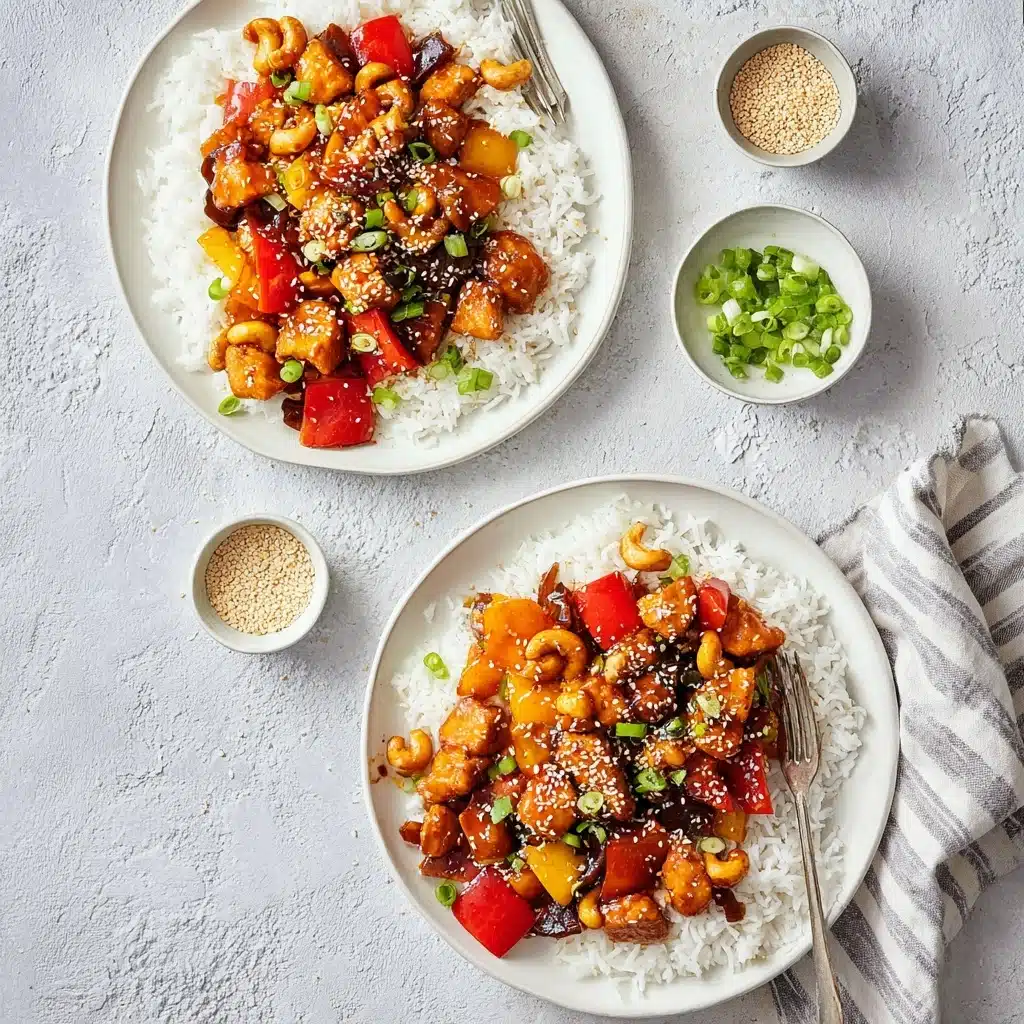 Jessica's Sheet Pan Cashew Chicken Recipe - Recipe Image