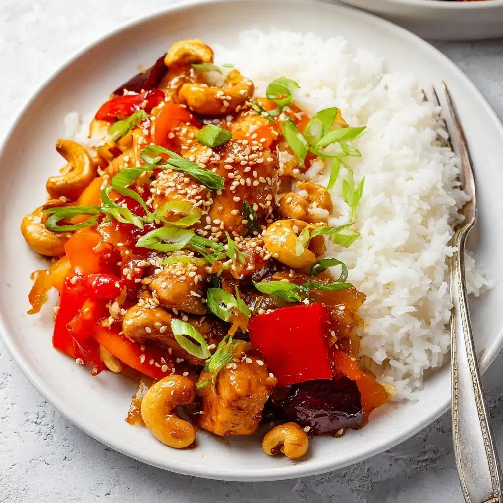 Jessica's Sheet Pan Cashew Chicken Recipe - Recipe Image