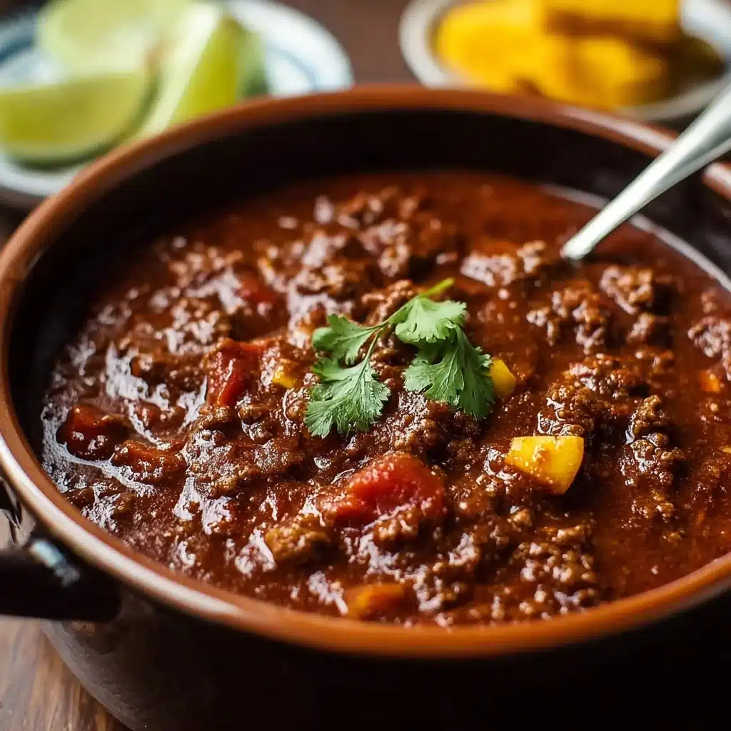 Authentic Texas Chili Recipe - Recipe Image