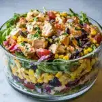 Zesty Southwest Chicken Salad Recipe is a must-try! Recipe