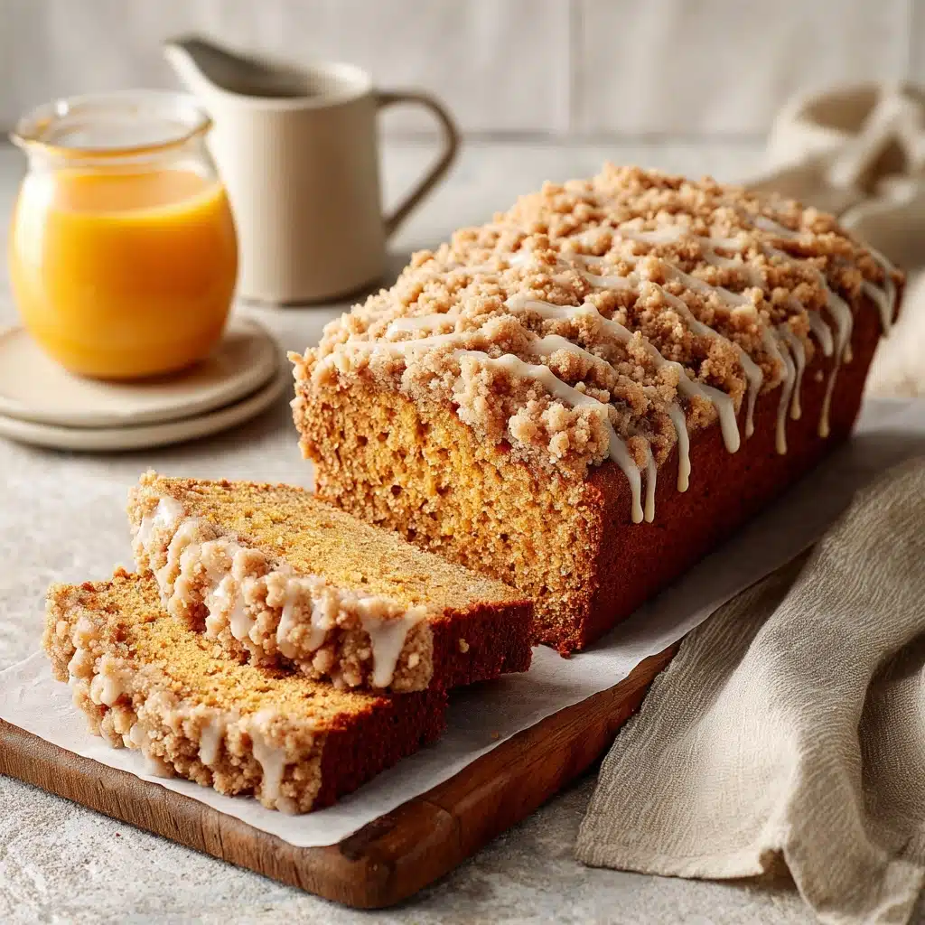 kin Bread with Streusel and Orange Glaze Recipe - Recipe Image