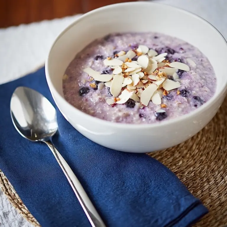 Hot Blueberry-Honey Breakfast Quinoa {Recipe} Recipe