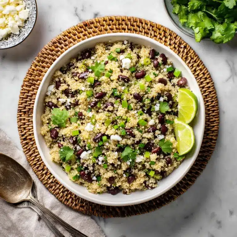 Black Bean Quinoa Salad Recipe