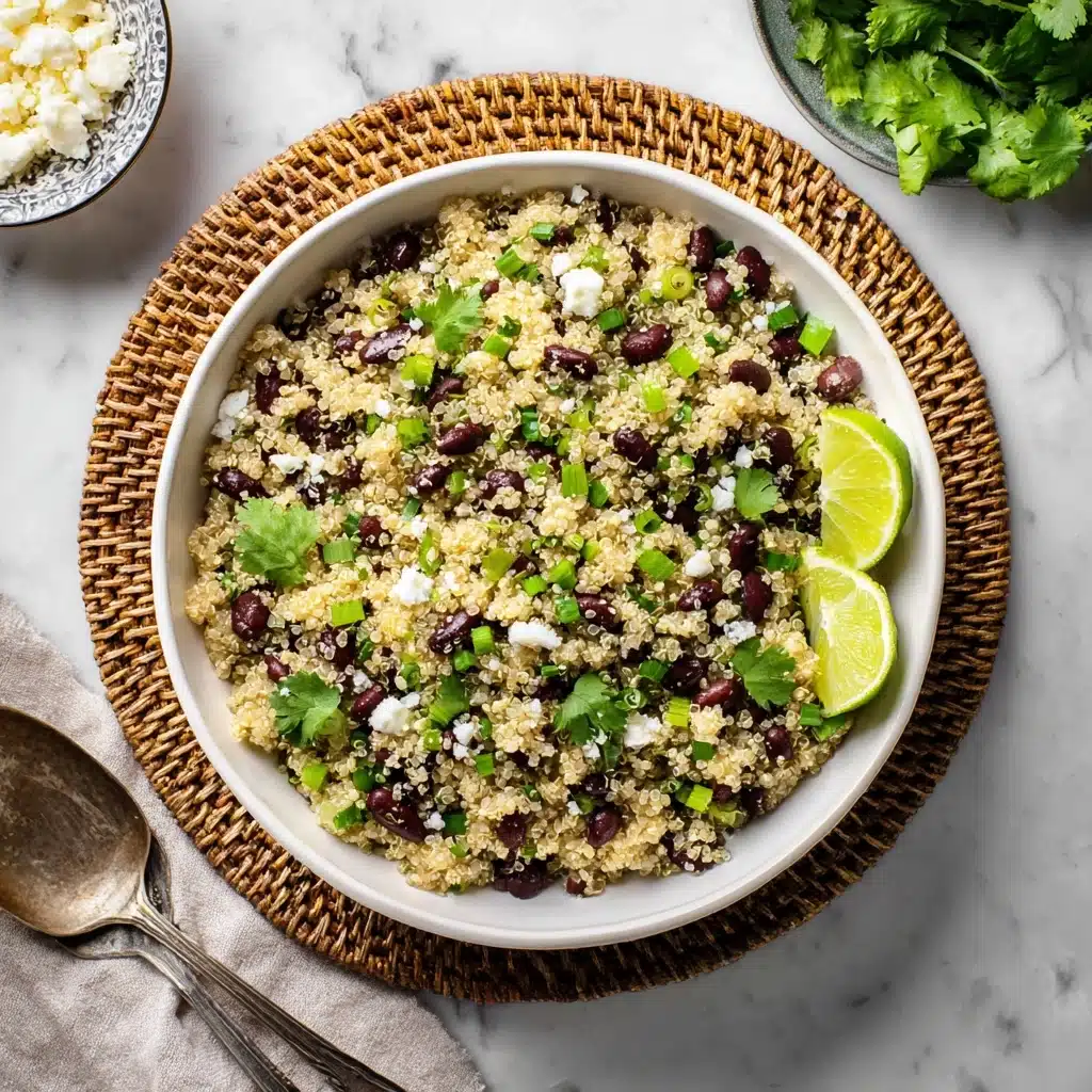 Black Bean Quinoa Salad Recipe