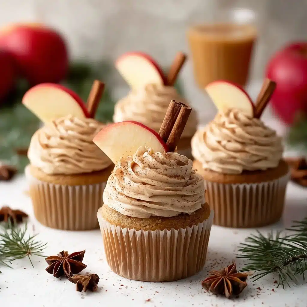 Cinnamon Apple Cider Cupcakes Recipe