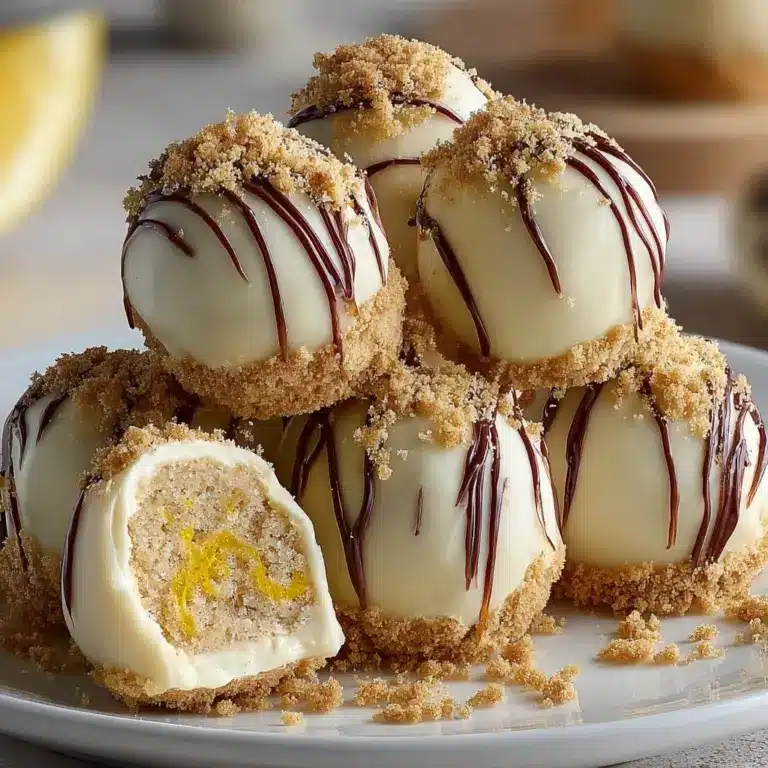 Creamy Lemon Truffles Recipe