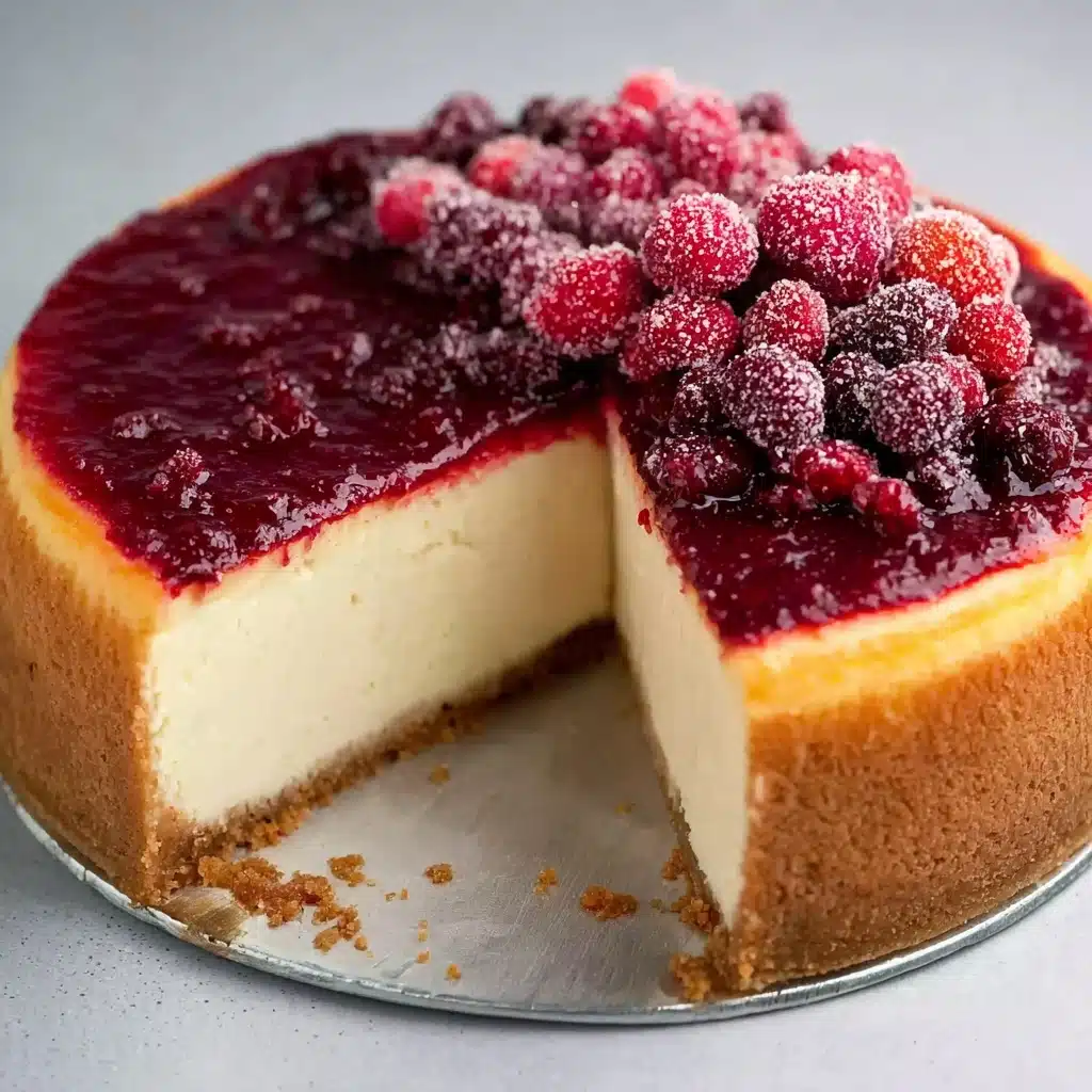 Cranberry Cheesecake Recipe