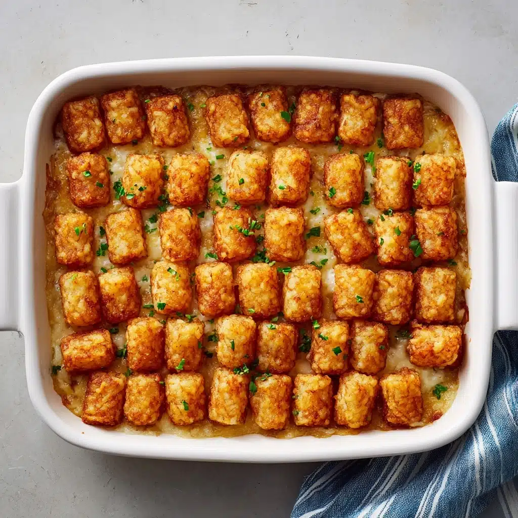 Cheesy Tater Tot Casserole Recipe - Recipe Image