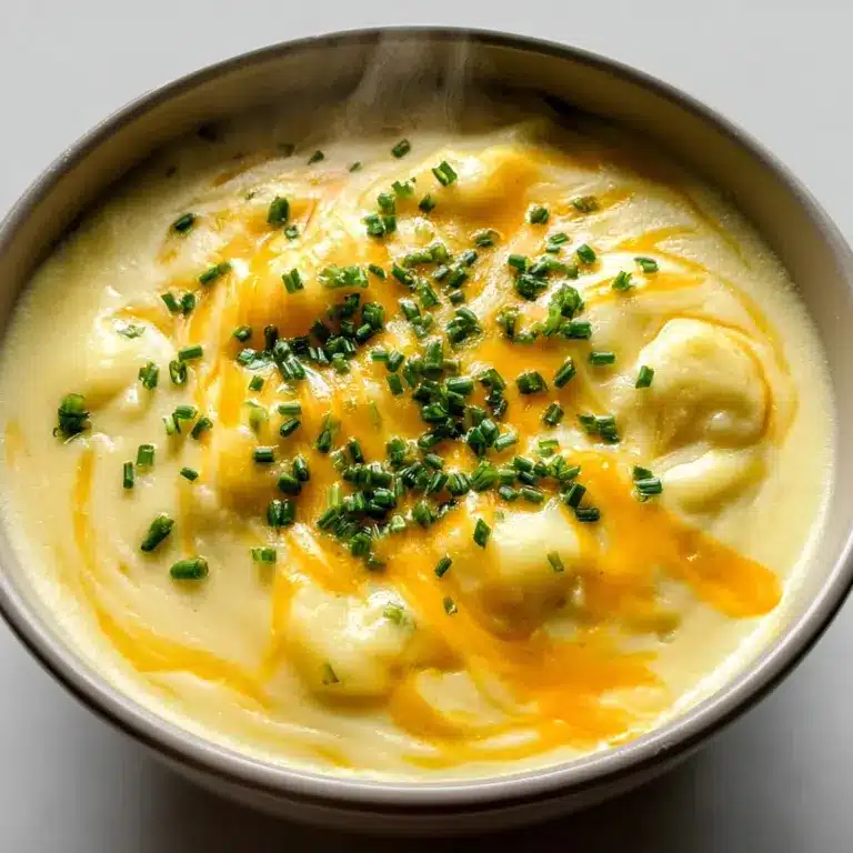 Slow Cooker Cauliflower Cheddar Soup Creamy Delight Recipe
