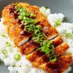 Crispy Authentic Chicken Katsu with Homemade Tonkatsu Sauce Recipe
