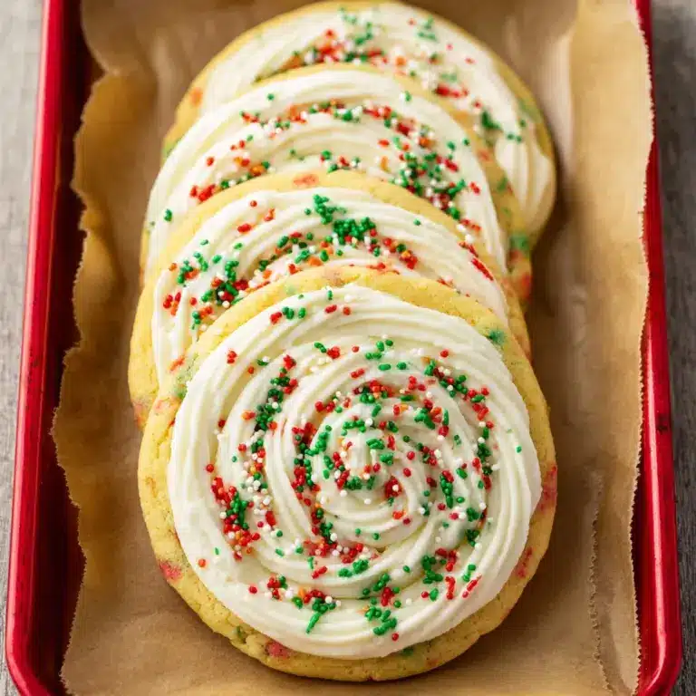 Cake Batter Christmas Cookies Recipe