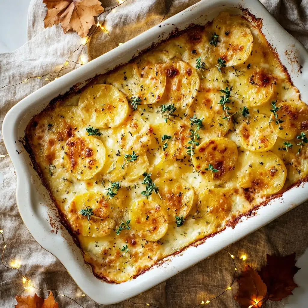 Cheesy Scalloped Potatoes Recipe - Recipe Image