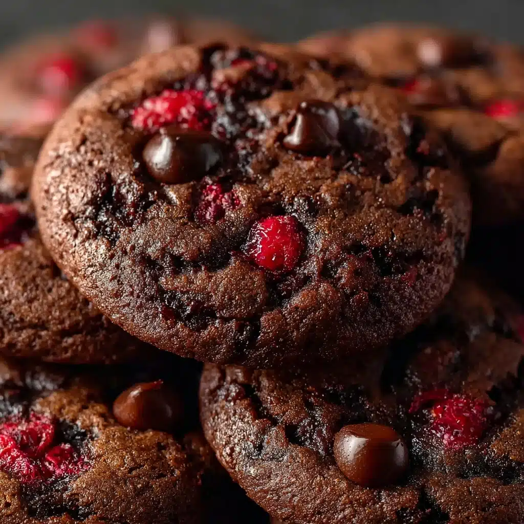 Chocolate Cherry Cookies Recipe - Recipe Image