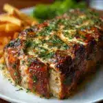 Creamy Garlic Parmesan Chicken Meatloaf Recipe