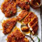 Baked Crunchy Hot Honey Chicken Recipe