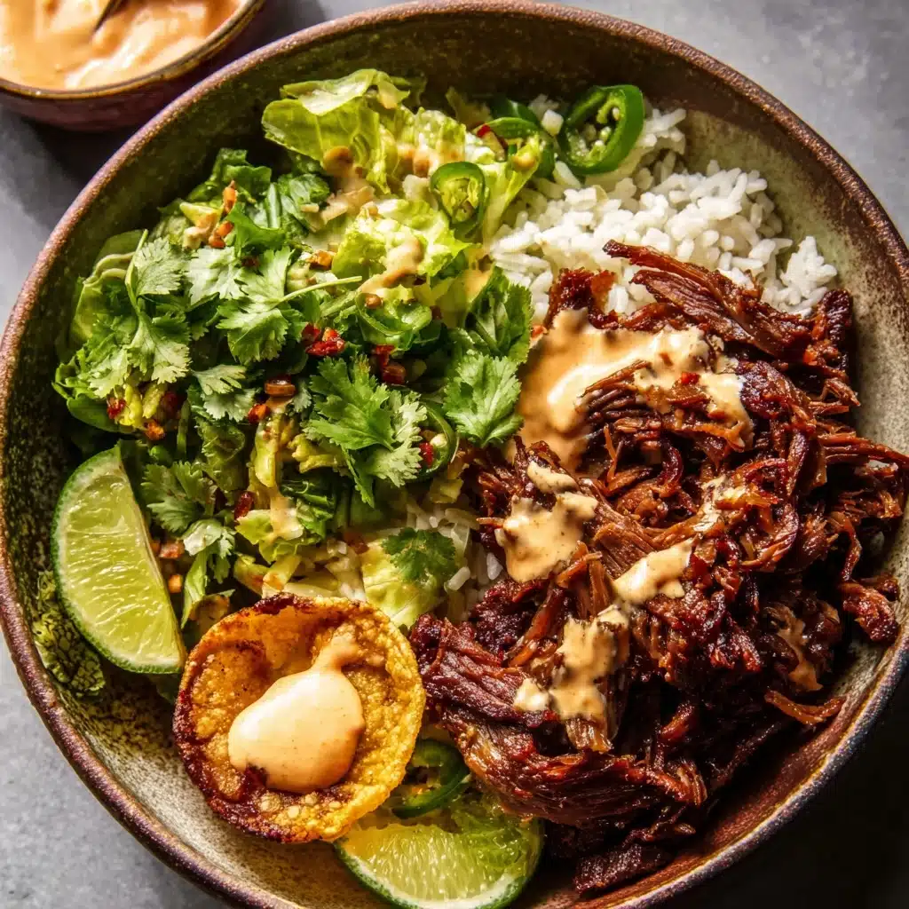 Crockpot Chipotle Pineapple Pot Roast Bowls Recipe